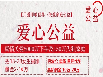 察雅捐卵助孕生子 爱心志愿者招募